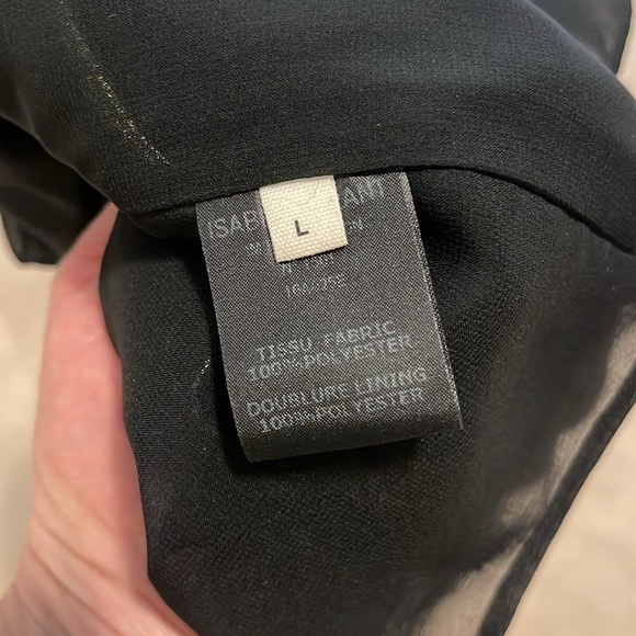 Isabel Marant Etoile Size Large Pleated Shimmer Bronze/Black skirt - Picture 5 of 5